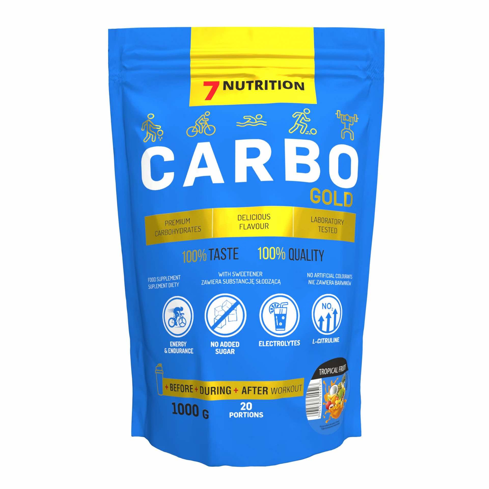 7Nutrition CARBO GOLD Tropical 1000g