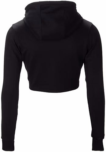 Gorilla Wear Pixley Crop Top Hoodie Black S - Afbeelding 4