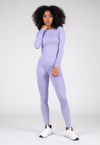 Gorilla Wear Selah Seamless Leggings Lilac S/M - Afbeelding 3