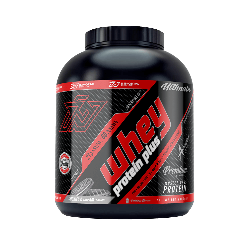 Immortial Nutrition Whey Protein Plus 2000g Cookies Cream