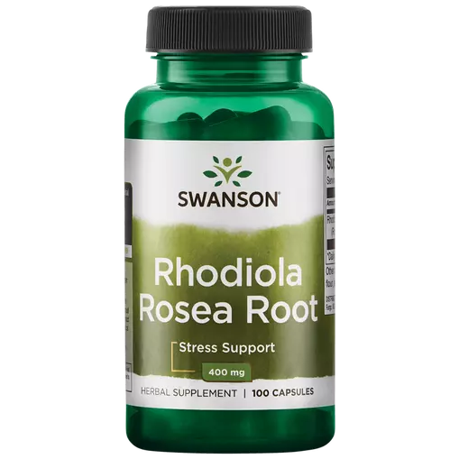 SWANSON Rhodiola Rosea Root 400mg - 100caps