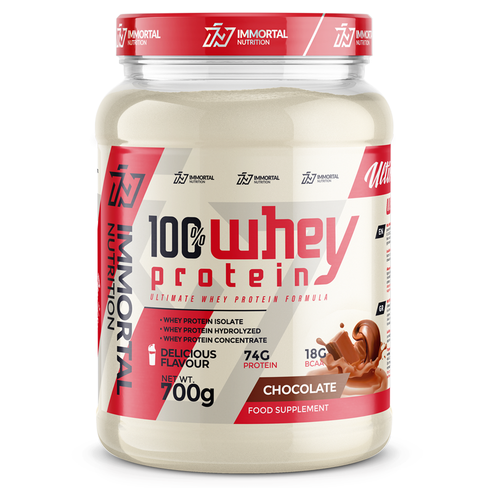 Immortial Nutrition 100% Whey Protein 700g Chocolate