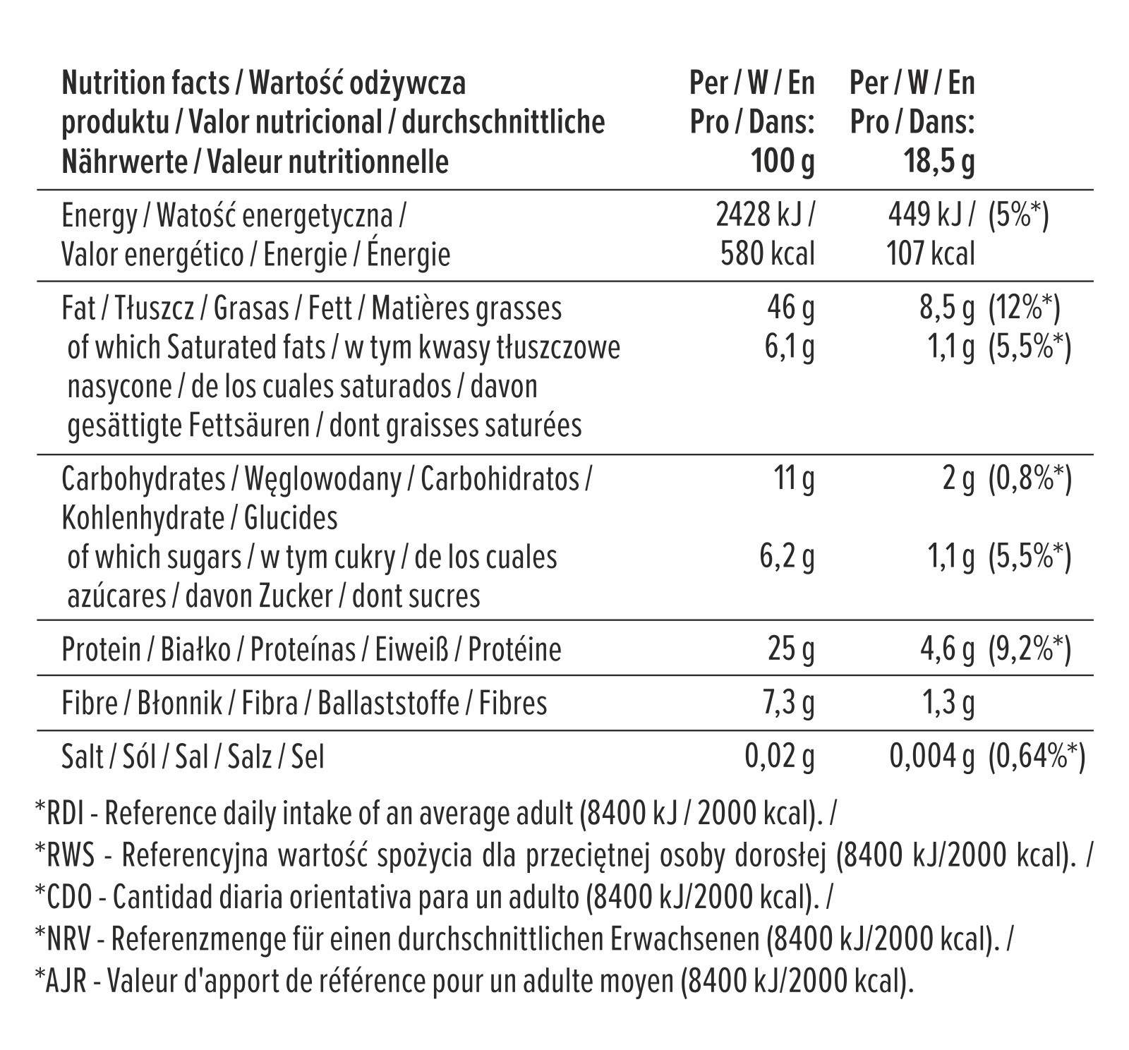 7Nutrition Penaut Butter 1KG (Smooth) - Afbeelding 2